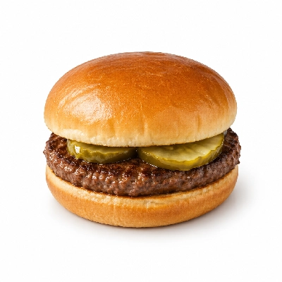 Swensons Drive-In Hamburg with Sweet Pickle