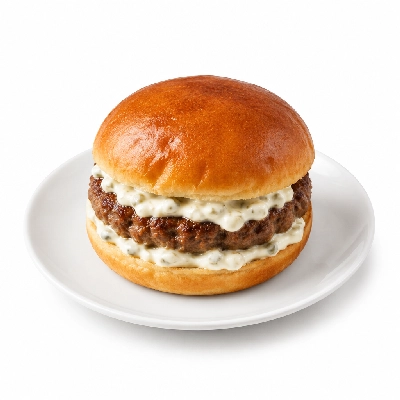 Swensons Drive-In Hamburg with Tartar Sauce