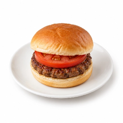 Swensons Drive-In Hamburg with Tomato