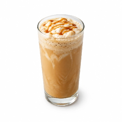 Swensons Drive-In Ice Cream Soda with Flavor Choice Caramel