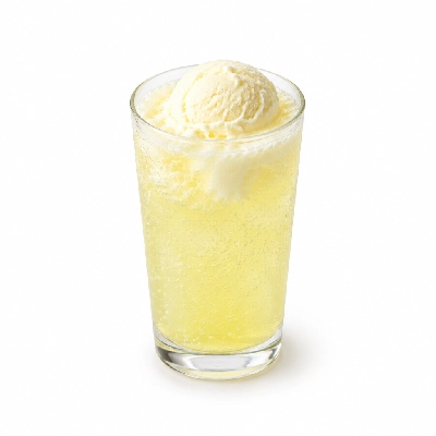 Swensons Drive-In Ice Cream Soda with Flavor Choice Lemon