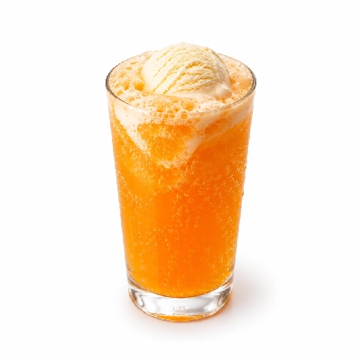 Swensons Drive-In Ice Cream Soda with Flavor Choice Orange