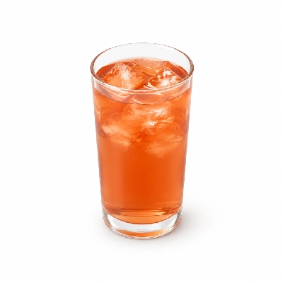 Swensons Drive-In Iced Tea Small with Phosphate Flavor Choice Strawberry