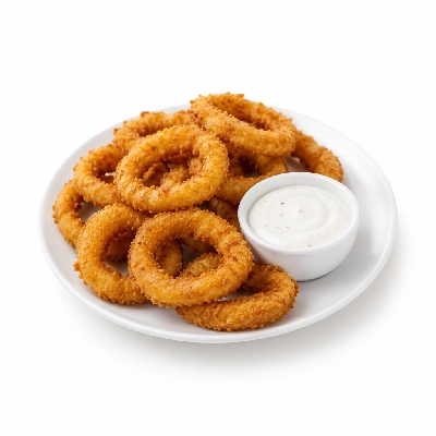 Swensons Drive-In Onion Rings with Ranch Dressing Crispy Extras