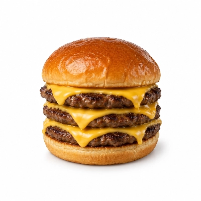 Swensons Drive-In Triple Cheeseburg
