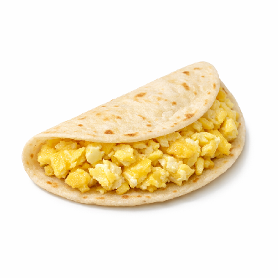 Taco Bell Dressed Egg Taco