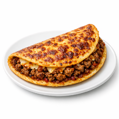 Taco Bell Grilled Cheese Dipping Taco Seasoned Beef