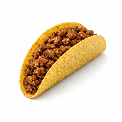 Taco Bell Hard Shell Beef Taco