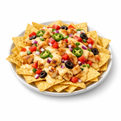 Taco Bell Limited Time Offer Steakhouse Queso Nachos Chicken