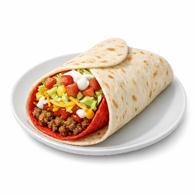 Taco Bell Specialties Fiery Doritos Cheesy Gordita Crunch