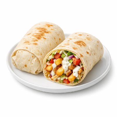 Taco Bell White Hot Ranch Fries Burrito Veggie