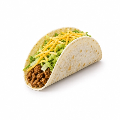 Taco John's 10g or Less of Fat Softshell Taco