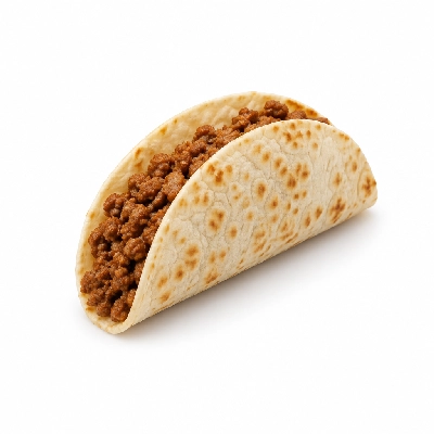 Taco John's Beef Softshell Taco