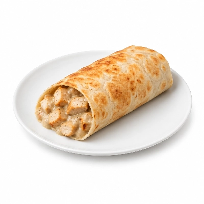 Taco John's Breakfast Menu Chicken & Gravy Burrito