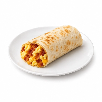 Taco John's Breakfast Menu Junior Breakfast Burrito Bacon