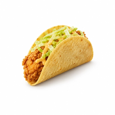 Taco John's Chipotle Lime Fried Chicken Taco