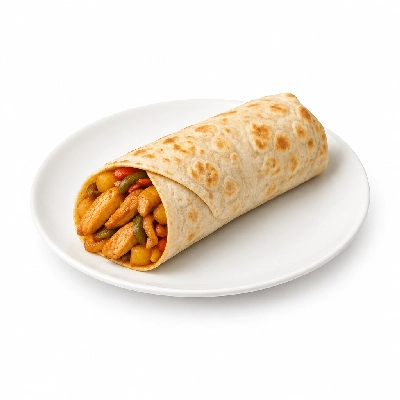 Taco John's Meat & Potato Burrito Fajita Chicken