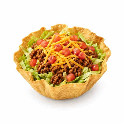 Taco John's Specialties Beef Taco Salad without Dressing