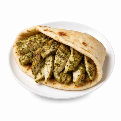 Taziki's Chicken Basil Pesto Gyro