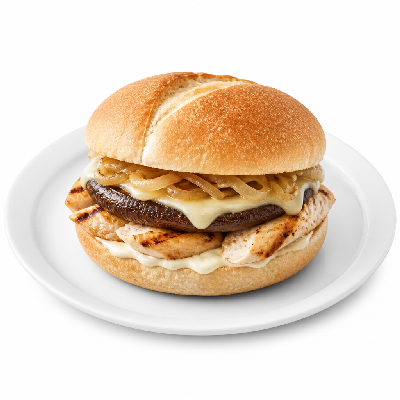 Taziki's Daily Specials Chicken Portobello Sandwich