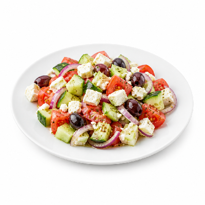 Taziki's Greek Salad with Dressing