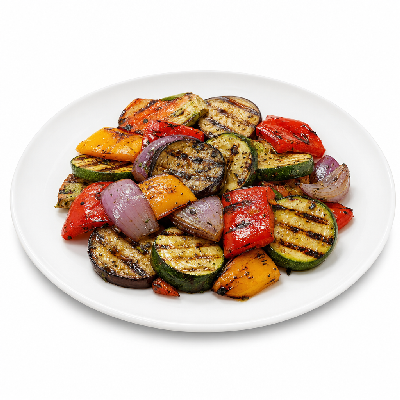Taziki's Vegetarian Grilled Veggie Plate