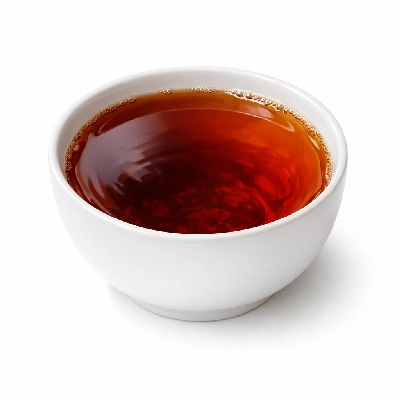 Tea instant sweetened with sugar lemon-flavored added ascorbic acid powder