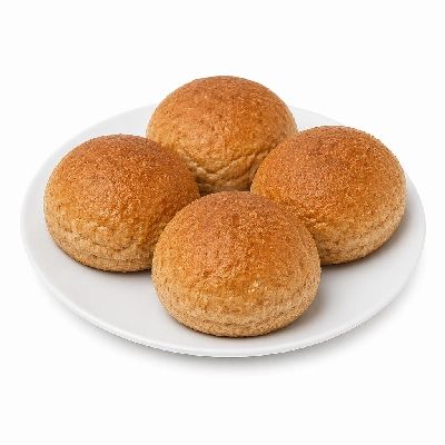 Tesco 4 Large Wholemeal Baps