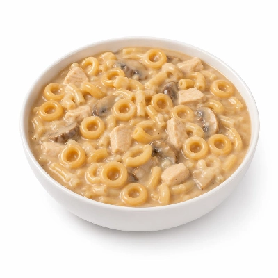 Tesco Asda Kitchen Cupboard Tins Packets & Jars Tinned Beans & Pasta Spaghetti & Hoops Pasta in Chicken & Mushroom Sauce