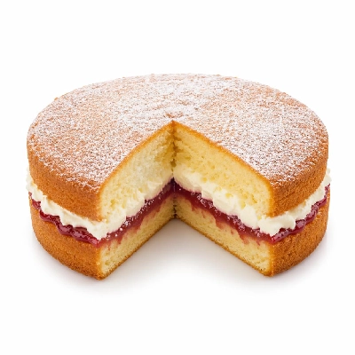 Tesco British Cream Strawberry Jam Victoria Sponge