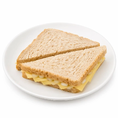 Tesco Cheddar Cheese & Onion Sandwich