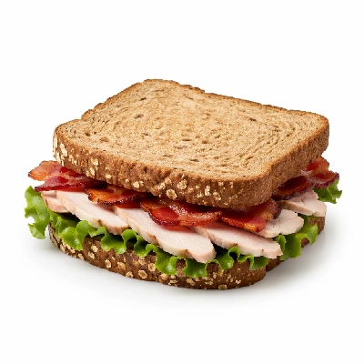 Tesco Chicken Bacon & Lettuce in Malted Bread Sandwich