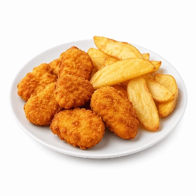Tesco Chicken Nuggets & Chips