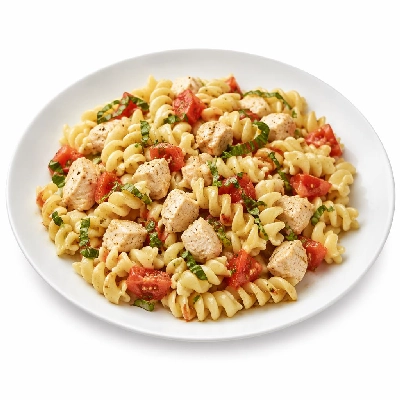 Tesco Chicken Tomato & Basil Pasta No Mayonnaise