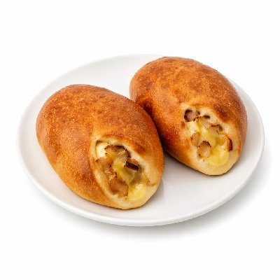 Tesco Fresh Food 2 Pk Cheese & Onion Rolls