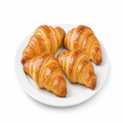 Tesco Fresh Food 4 All Butter Croissants