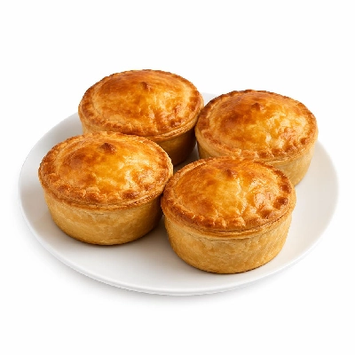 Tesco Fresh Food 4 Pk Steak Pies