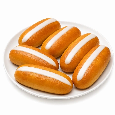Tesco Fresh Food 6 Iced Finger Buns