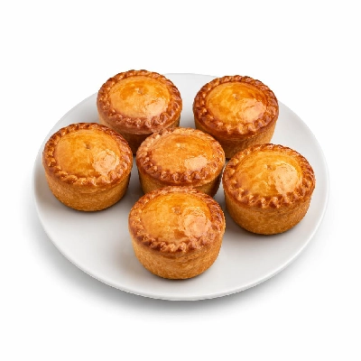Tesco Fresh Food 6 Mini Pork & Pickle Melton Pork Pies