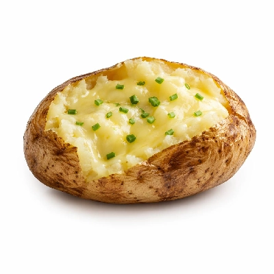 Tesco Fresh Food Baked Potatoes with Cheese & Chive