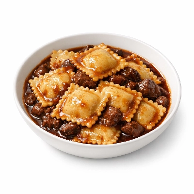Tesco Fresh Food Beef & Red Wine Ravioli
