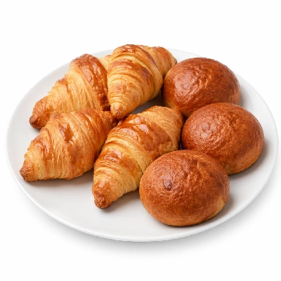 Tesco Fresh Food Breakfast 8 Pack (4 Pack & 4 Mini Croissant)