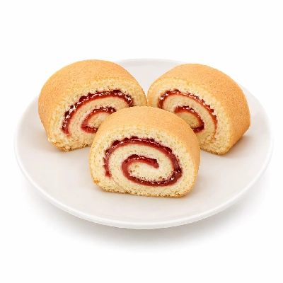 Tesco Fresh Food Cakes Cadburys Jam Mini Rolls