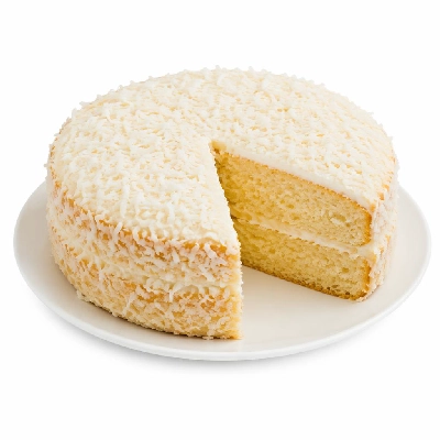 Tesco Fresh Food Cakes Coconut Sponge