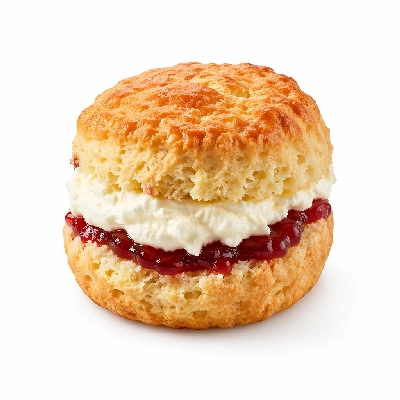 Tesco Fresh Food Cakes Cream & Jam Scone