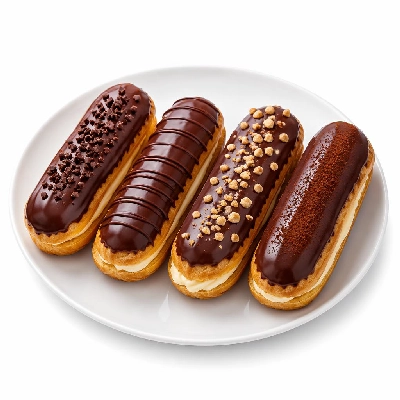 Tesco Fresh Food Cakes Finest 4 Eclair Selection
