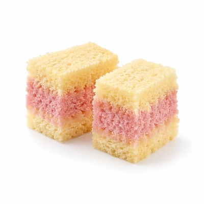 Tesco Fresh Food Cakes Mr Kipling Strawb & Vanillacake Bites