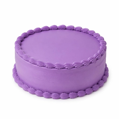 Tesco Fresh Food Cakes Purple Ronnie Birthday Girl Celebration