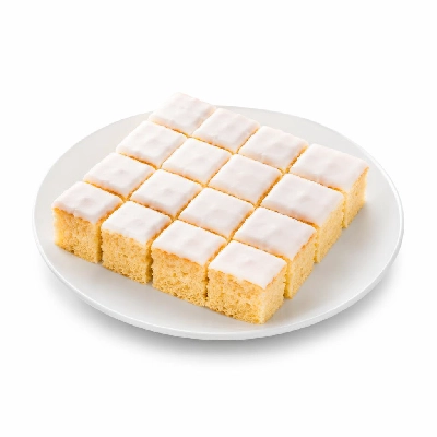 Tesco Fresh Food Cakes Vanilla Party Tray Bake