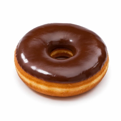 Tesco Fresh Food Chocolate Iced Ring Doughnuts